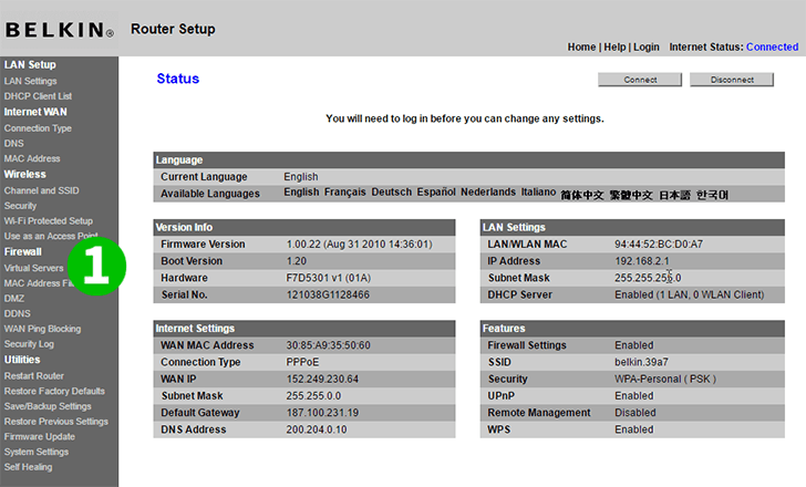 Belkin Connect N150 (F7D5301v1) Step 1