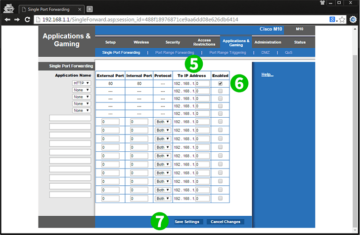 Cisco Valet Model M10 V2 Steps 5-7