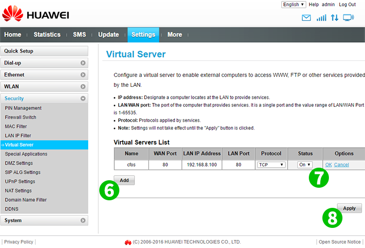 Huawei-B315s-936 Steps 6-8