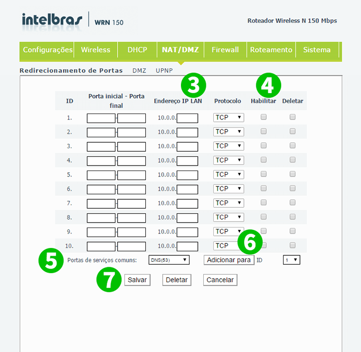 Intelbras WRN 150 Steps 3-7