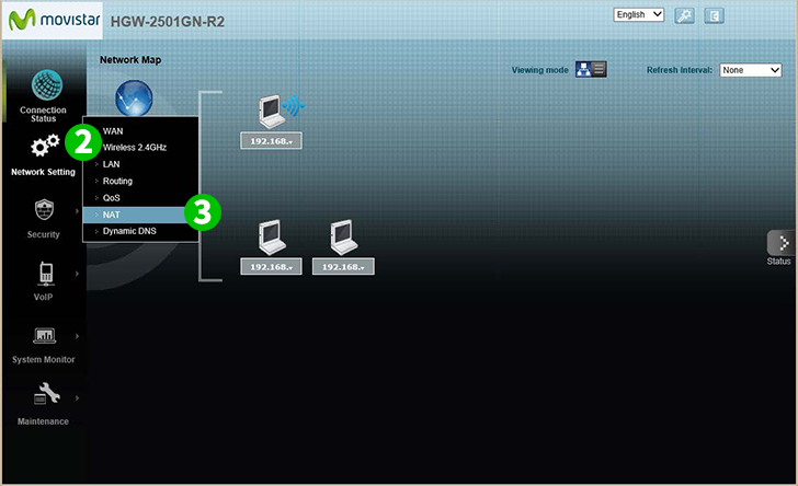 Mitrastar HGW-2501GN-R2 Steps 2-3