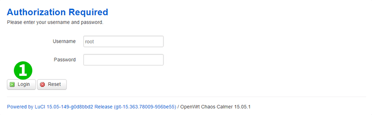 OpenWrt Step 1